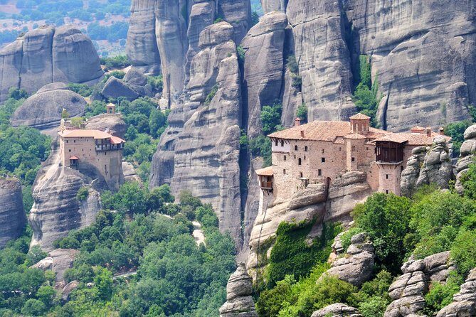 2-Day Tour to Delphi & Meteora with Guide and Tickets From Athens - Meteora monasteries: two visits, serious steps, big views