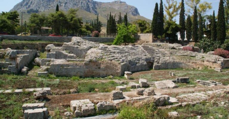 4-Day Tour of Mycenae, Epidaurus, Olympia, Delphi & Meteora - Day 1: Corinth Canal, Mycenae, Epidaurus, then Nafplio (and maybe Olympia)