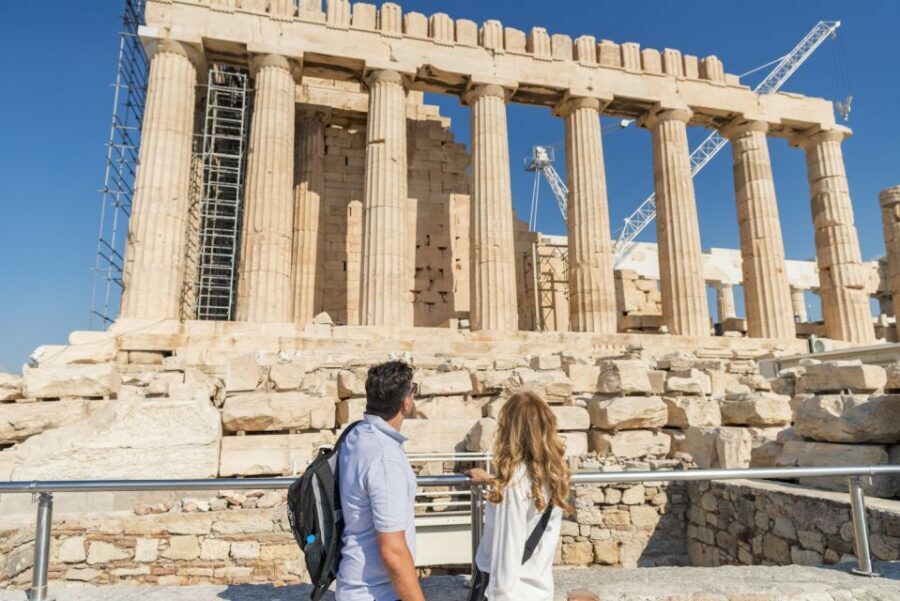 Acropolis & Acropolis Museum PRIVATE Expert led Guided Tour - Temple of Athena Nike, Erechtheion, and the myth behind the stones