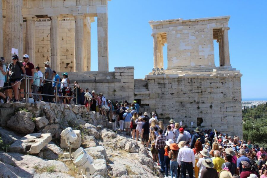 Athens: Acropolis & Acropolis Museum Ticket with Audio Guide - Timing, pacing, and the walk that comes with the view