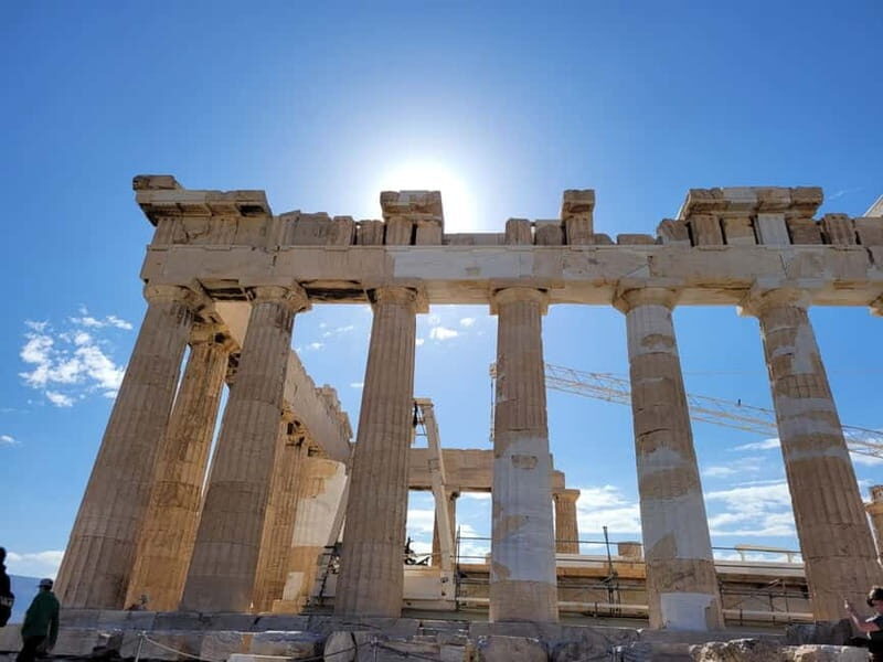 Athens: Acropolis and Parthenon Guided Walking Tour - Odeon of Herodes Atticus to the Propylaea gates