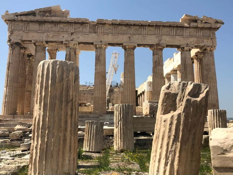 Athens: Acropolis Guided Tour in Spanish-Option Tickets - Athena Nike and the Parthenon view: the high point lands for a reason