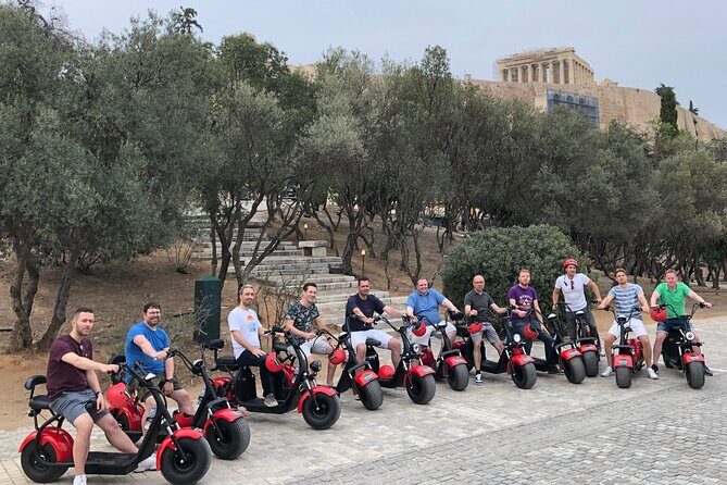 Athens Acropolis Official E-Scooter Guided Tour Fat E-Bike - Starting Out: From Herod Atticus Odeon to Mars Hill (Areopagus)