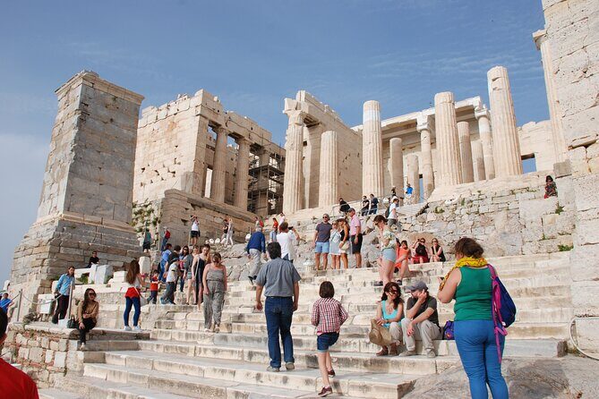 Athens: Acropolis, Parthenon Guided Walking Tour - Theater of Dionysus: the stage behind Greek drama