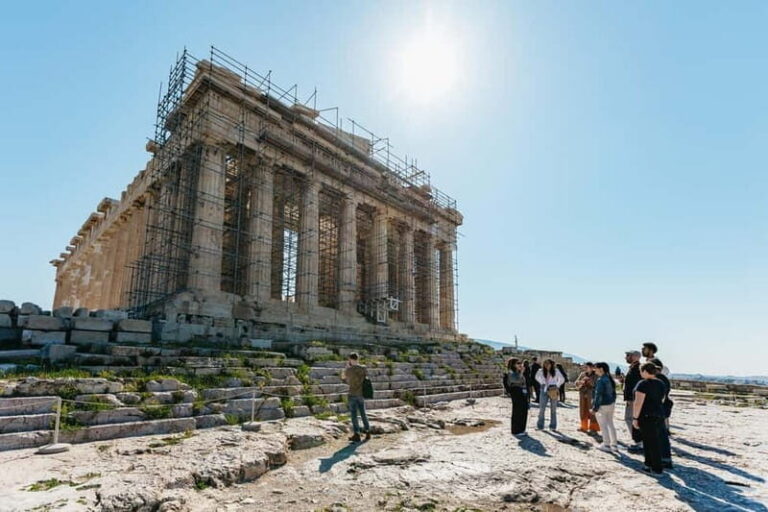 Athens: Acropolis Sunset Tour with Optional Fast-Track Entry - Where you meet and how the walk gets you oriented fast