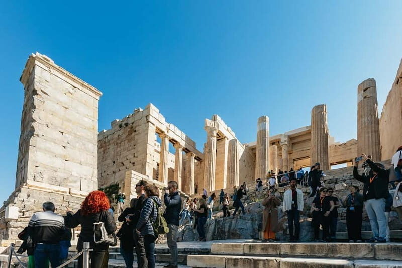 Athens: Acropolis Sunset Tour with Optional Fast-Track Entry - Propylaea: the ceremonial gateway that sets the tone