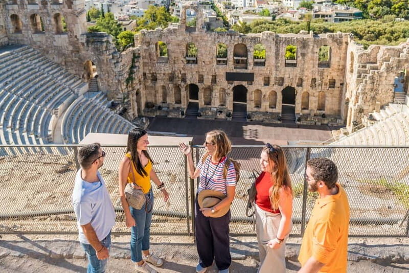 Athens: Acropolis Tour with Licensed Guide - Stops With Story Power: Theater of Dionysus, Asklepieion, and Odeon of Herodes Atticus