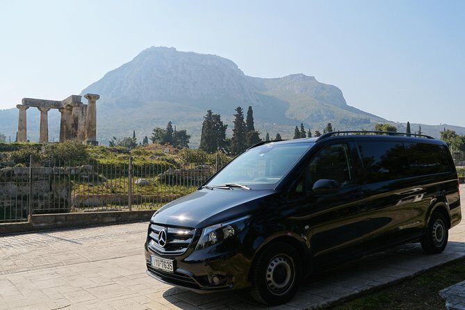Athens Airport to/from Piraeus Port - Mercedes-Benz Comfort and the Small Things That Save Energy
