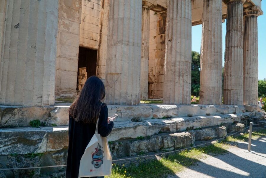Athens: Ancient Agora E-Ticket and Audio Tour - Finishing at the Theatre of Dionysus: tragedies staged in the real place