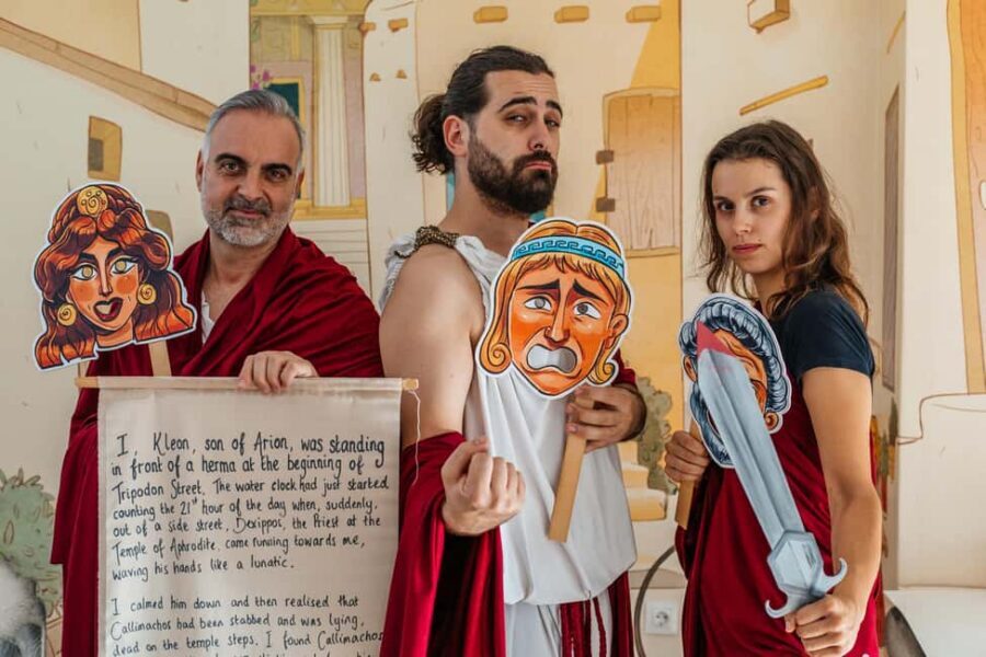 Athens: Ancient Greek Murder Mystery Experience - Finding the Entrance Near Monastiraki Without Stress