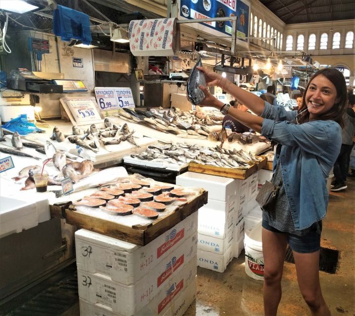 Athens: Authentic Greek Food Walking Tour - Athinas Street tastings: pies, olives, cheeses, and the Greece you can order