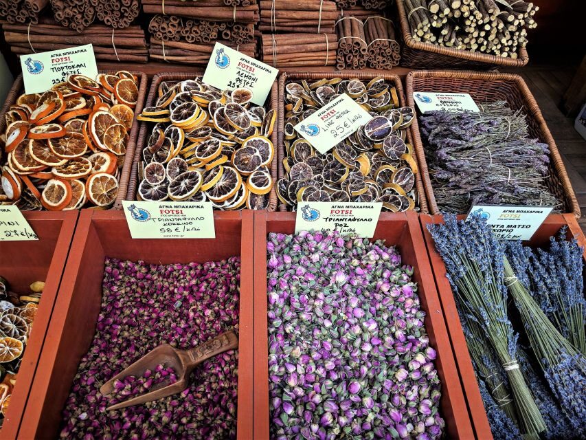 Athens: Authentic Greek Food Walking Tour - Evripidou food tasting: the tavern-style finale