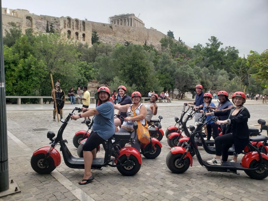 Athens: Award-Winning Acropolis Guided e-Scooter Tour - Timing, crowds, and how to plan your photos