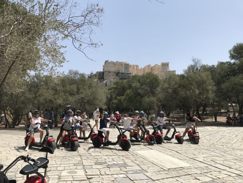 Athens: Award-Winning Acropolis Guided e-Scooter Tour - Wheelz meets you behind the Acropolis Museum