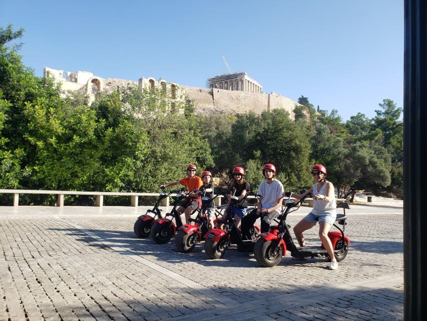 Athens: Award-Winning Acropolis Guided e-Scooter Tour - The first step is learning the scooter, not the history