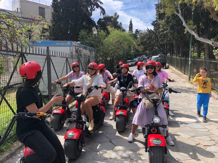 Athens: Award-Winning Acropolis Guided e-Scooter Tour - A stop-by-stop route around the Acropolis area