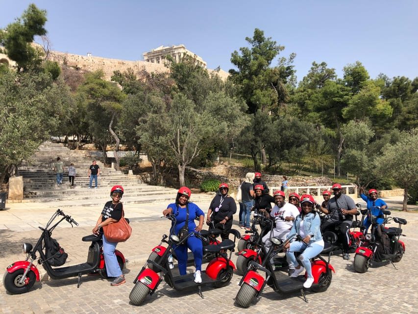 Athens: Award-Winning Acropolis Guided e-Scooter Tour - The Acropolis views you get (and the ticket you don’t)