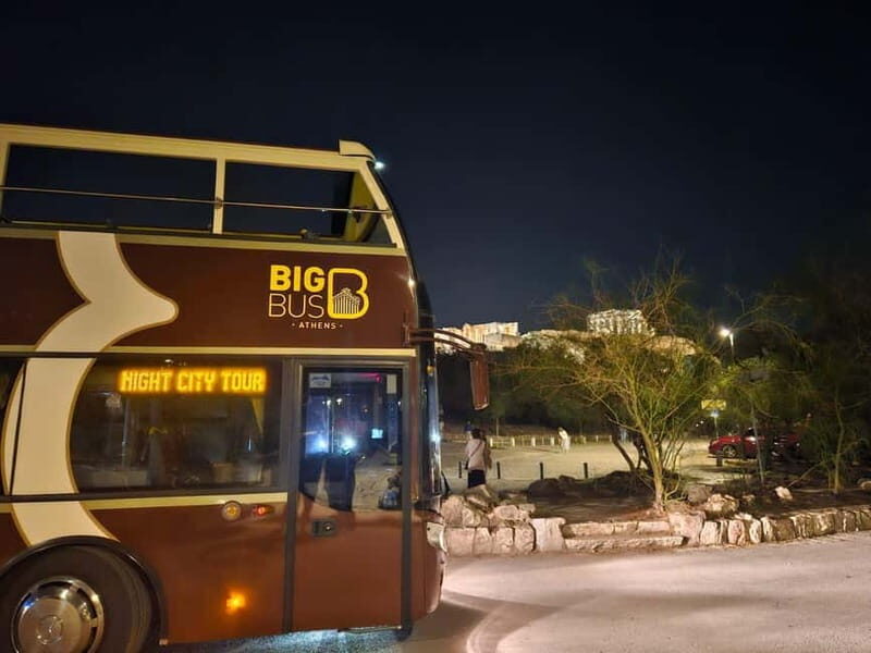Athens: Big Bus Panoramic Night Tour by Open-Top Bus - Price and value: what $18.24 buys you
