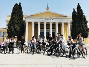 Athens: Bike Tour with Acropolis & Parthenon Visit - Modern Athens contrast: Zappeion, Panathenaic Stadium, and the Presidential Palace