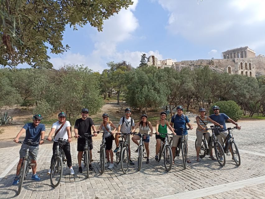 Athens: Bike Tour with Acropolis & Parthenon Visit - The real payoff: a licensed walking tour to Theater of Dionysus and the Parthenon
