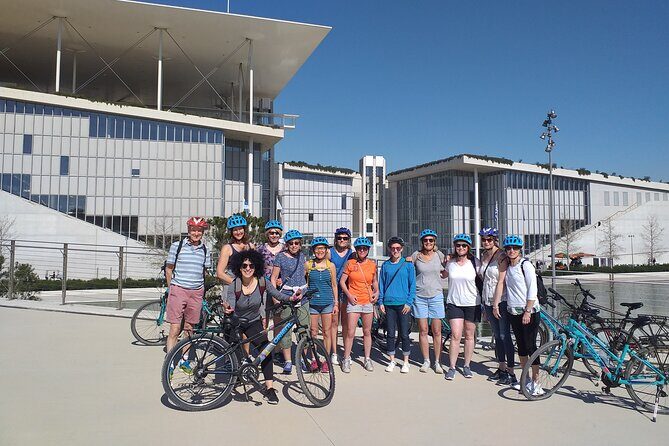 Athens City and Sea bike tour - Roman Agora Stops: Tower of the Winds Up Close
