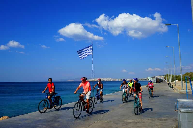 Athens: City & Sea Bike Tour - Kalamaki Beach swim break: making the most of 30 minutes by the Saronic Gulf