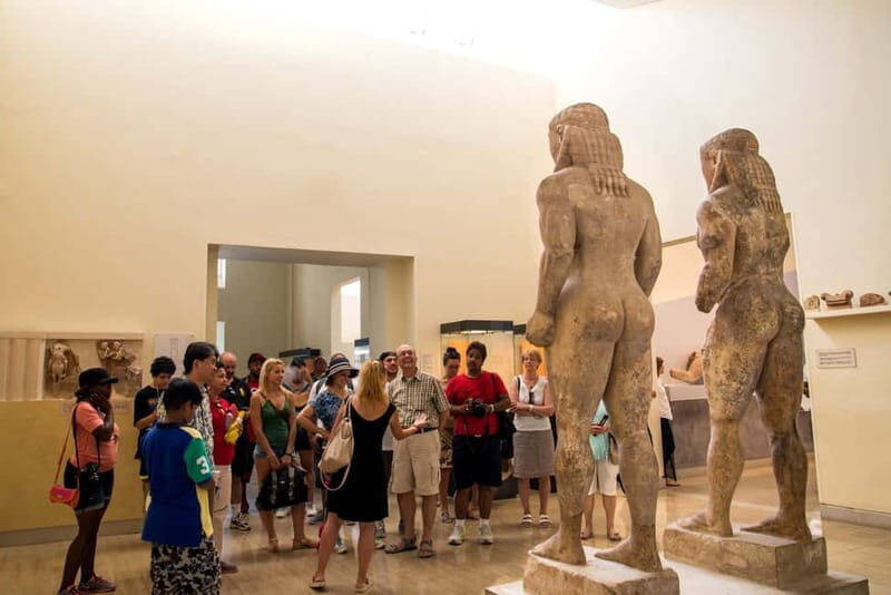 Athens: Delphi and Arachova Day Trip with Guide - Delphi archaeological site: Temple of Apollo and the big picture
