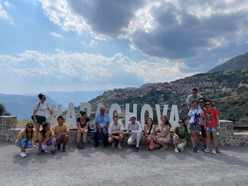 Athens: Delphi Guided Trip with Optional Lunch and Entry - Delphi Archaeological Site: Temple of Apollo and the Oracle Area