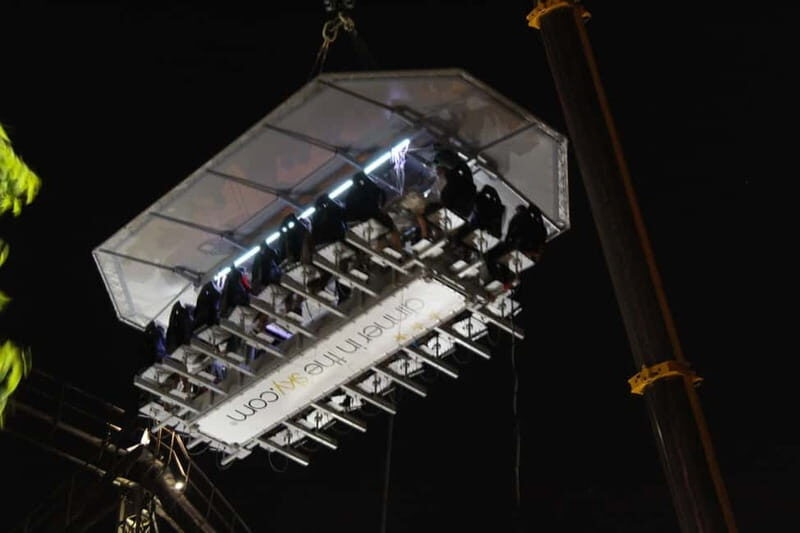 Athens: Dinner in the Sky Experience - Welcome Drink and Timing: Sunset or Starlight Dinner