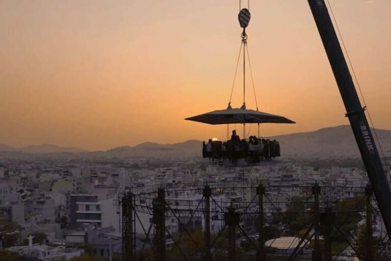 Athens: Dinner in the Sky Experience - Getting Oriented at Technopolis Park (Before You Go Up)