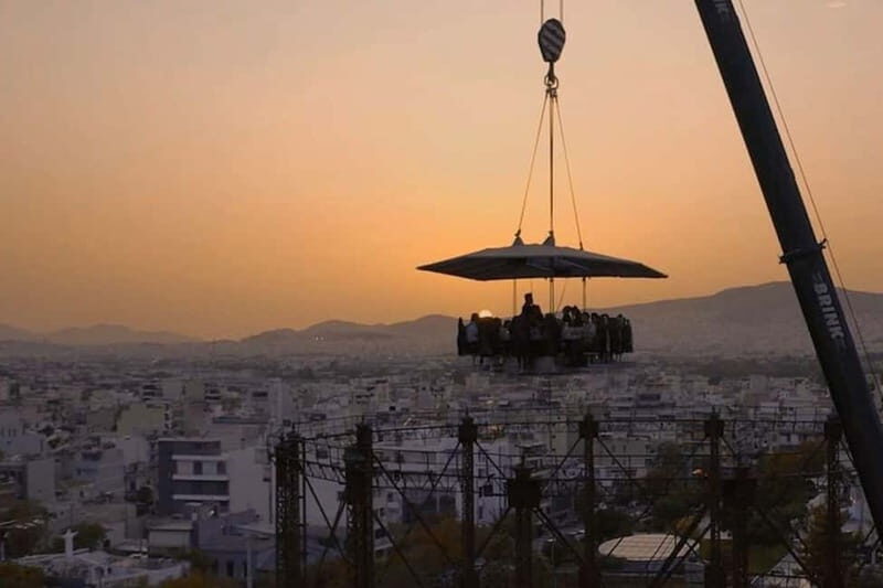Athens: Dinner in the Sky Experience - Getting Oriented at Technopolis Park (Before You Go Up)