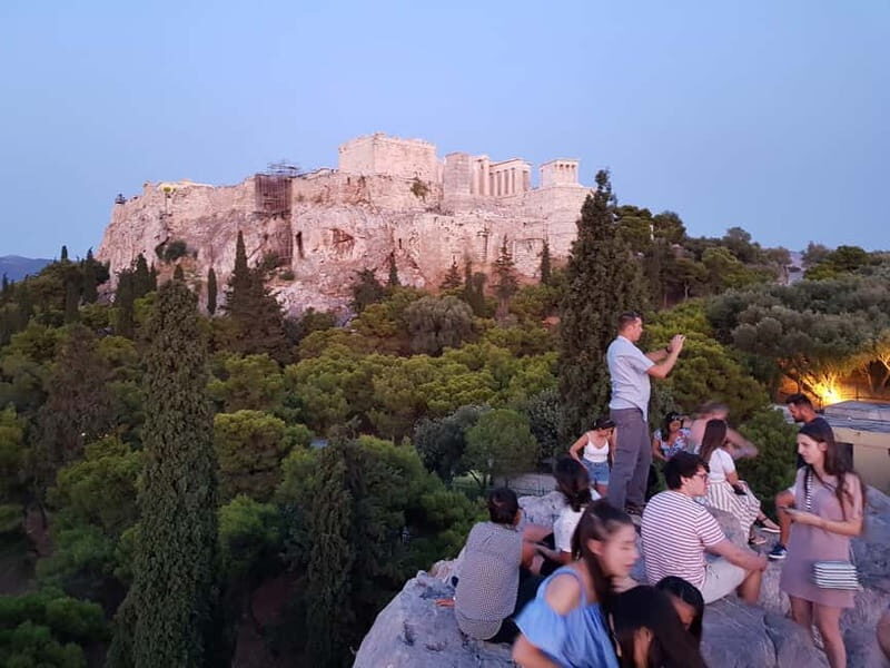 Athens: Discover the City Electric Bike Tour - Areopagus Hill break: the view that ties it together