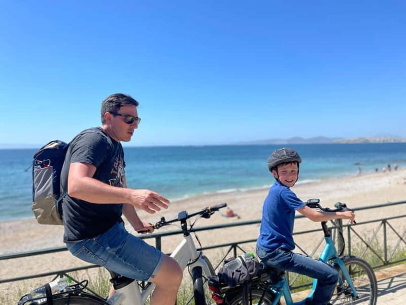 Athens: Electric Bike Seaside Tour with Guide - Averof Museum photos and Flisvos Marina yacht spotting