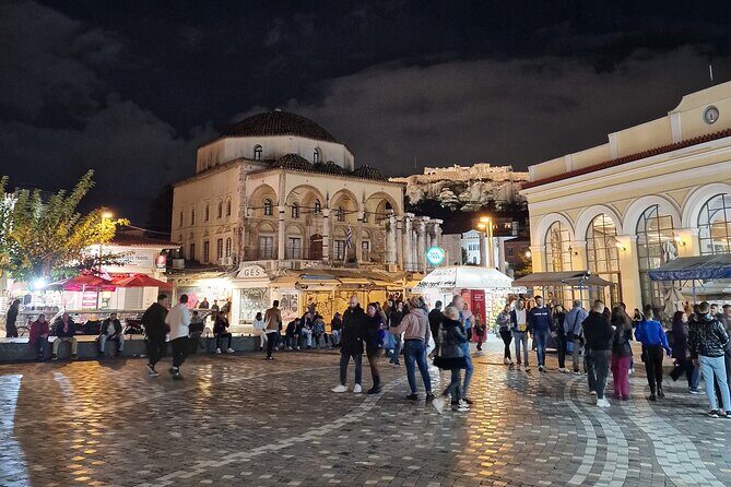 Athens Evening Food Tour - Starting Your Night in Monastiraki (With Acropolis Views in the Background)