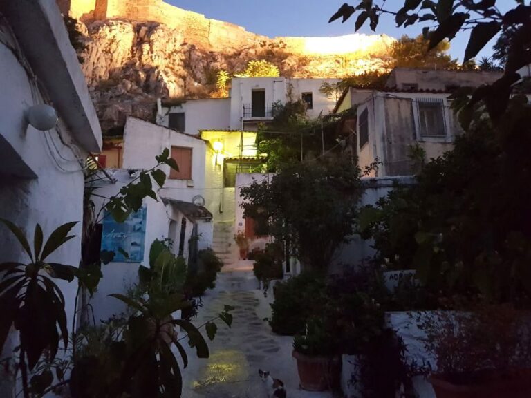 Athens: Evening Guided Walking Tour with Plaka & Dinner - The Tomb of the Unknown Soldier and the changing of the guards