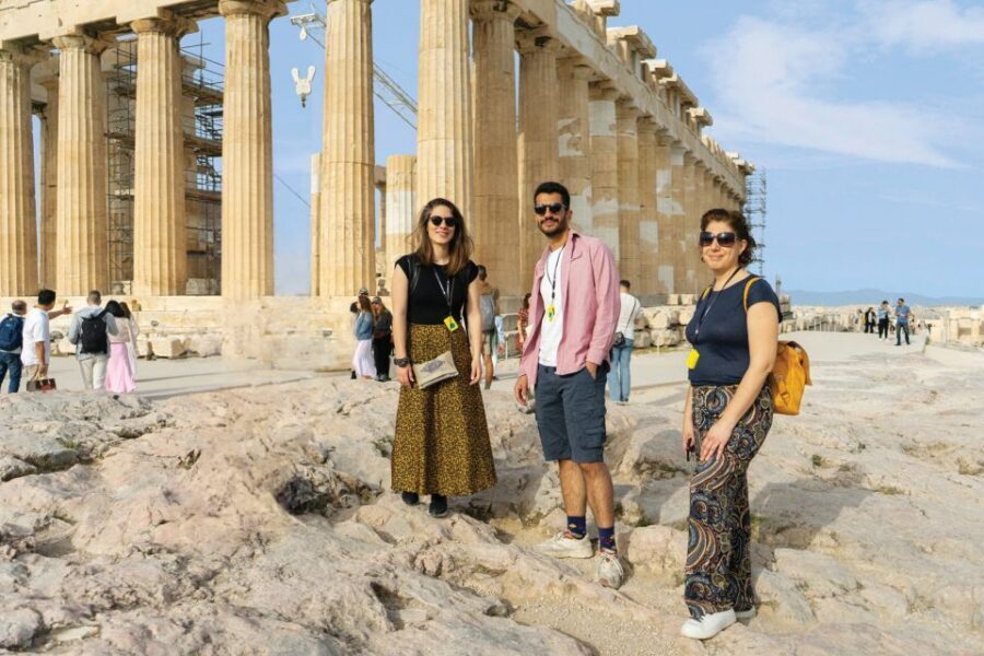 Athens: First Access Acropolis and Parthenon Guided Tour - Parthenon Focus: Seeing the Acropolis’s Center Without the Chaos