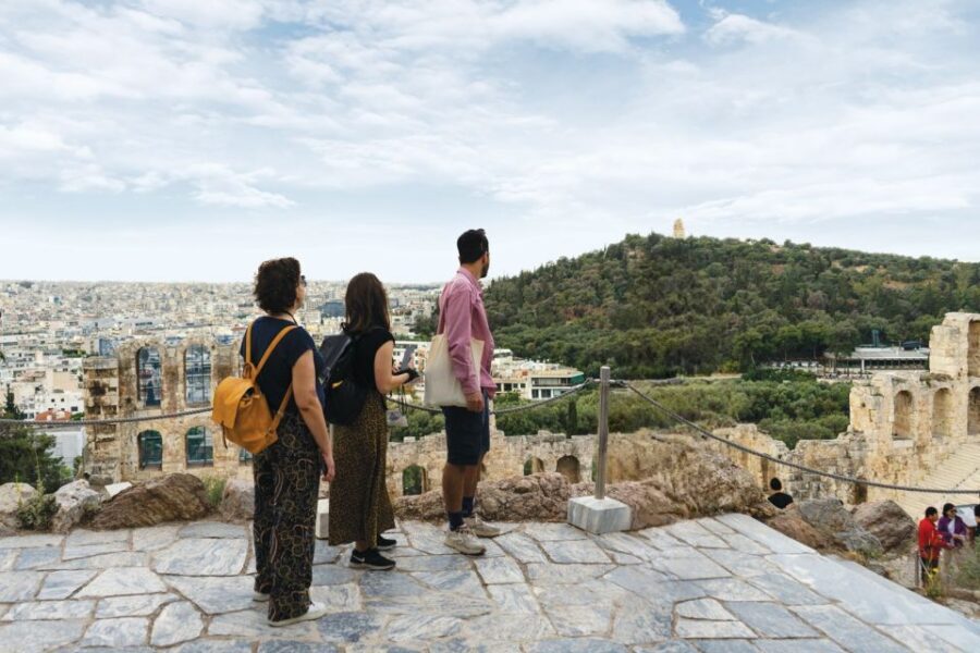 Athens: First Access Acropolis and Parthenon Guided Tour - Erechtheion Caryatids and the 360 View: The Stop You’ll Remember