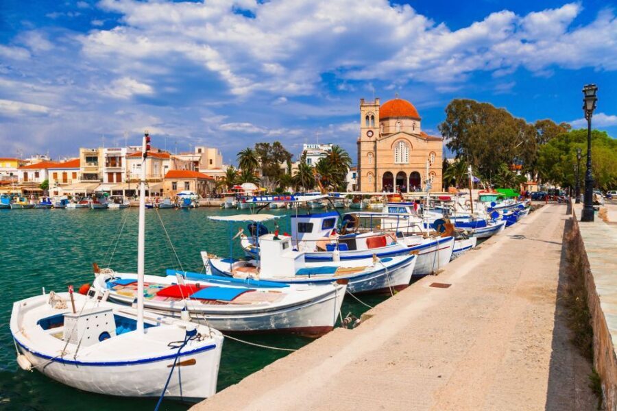 Athens: Full-Day Island Hopping Cruise with Lunch & Transfer - Aegina Town and the Temple of Apollo and Aphaia