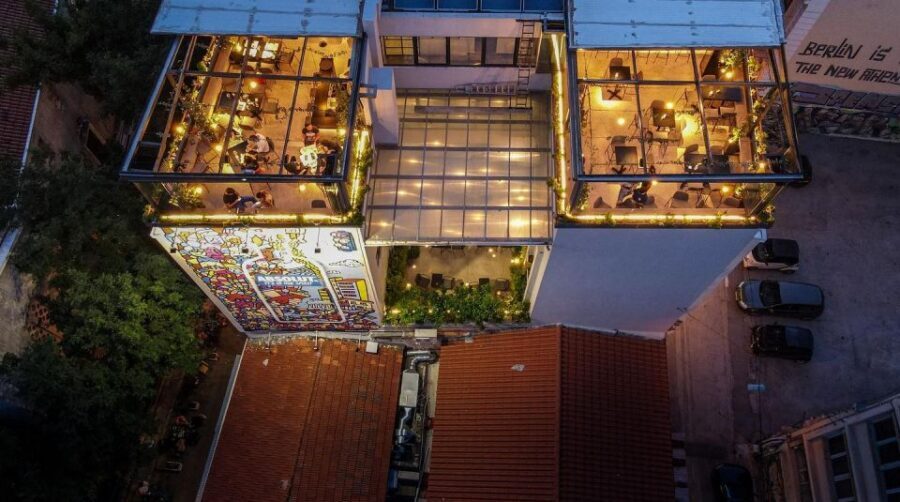 Athens: Greek Cooking Class & Dinner on a Rooftop - Entering the kitchen near Monastiraki Square (and why the location matters)