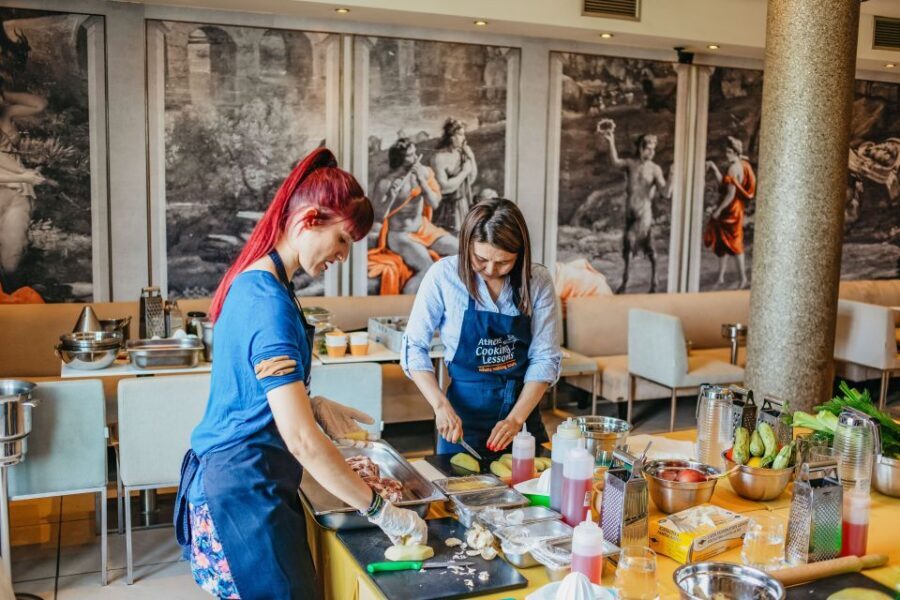 Athens: Greek Cuisine Cooking Class and 3-Course Dinner - What you might cook: seasonal starters, a main, and dessert