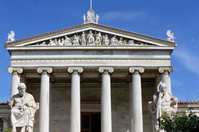 Athens: Guided Mythological Walking Tour - From Korai 4 to the Academy of Athens: the tour’s story engine