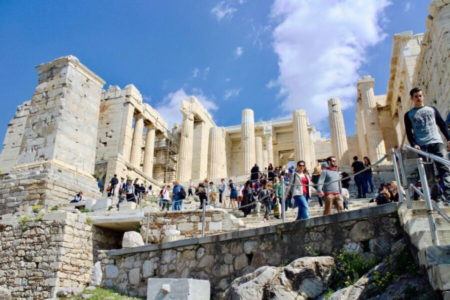 Athens: Guided Tour of Acropolis & Parthenon with Tickets - Up the Sacred Hill: What the 2-Hour Walk Really Feels Like