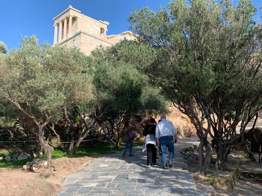 Athens: Guided Tour of Acropolis & Parthenon with Tickets - Erechtheion and Temple of Athena Nike: Architecture Plus Myth