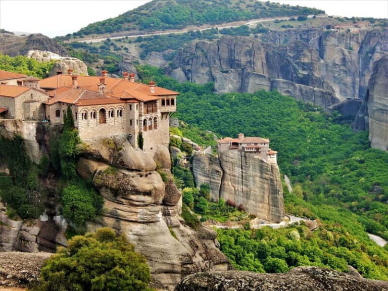 Athens: Guided Tour to Meteora Monasteries & Hermit Caves - Getting from Athens: the 08:00 depart and 22:30 return