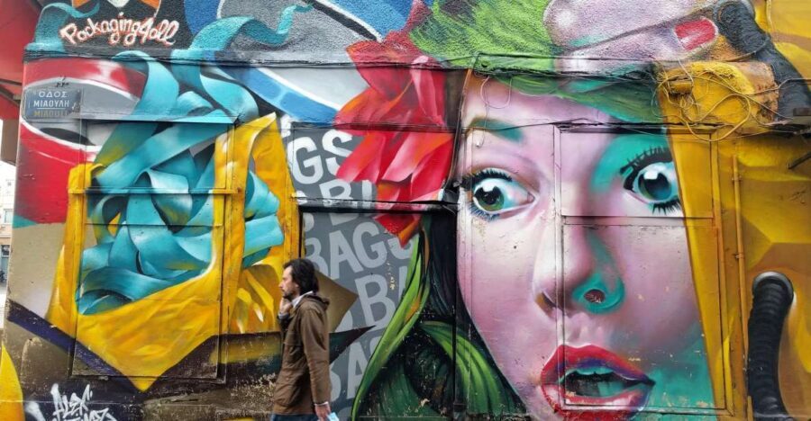 Athens: Guided Urban Street-Art Tour - Route Highlights: Monastiraki to Metaxourgeio Square