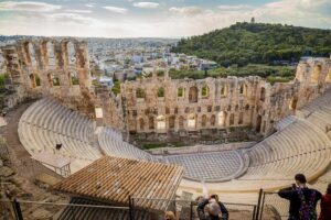 Athens Half-Day Sightseeing Tour with Tickets of Acropolis - Temple of Olympian Zeus From the Outside: Huge, Semi-Ruined, and Purposeful