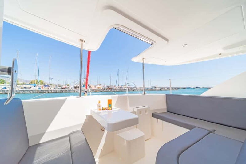 Athens: Half-Day Sunset Catamaran Cruise with Meal & Drinks - The Meal at Sea: Greek Food, Seafood Pasta, Salads, and Real Drinks