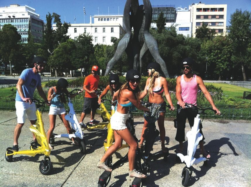 Athens Highlights by Electric Trikke Bike - Syntagma Square and the Guard Change: A Ceremonial Moment Built In