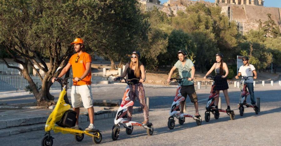 Athens Highlights by Electric Trikke Bike - Roman Agora, Tower of Winds, and Hadrian’s Arch: Details You Can Actually Spot