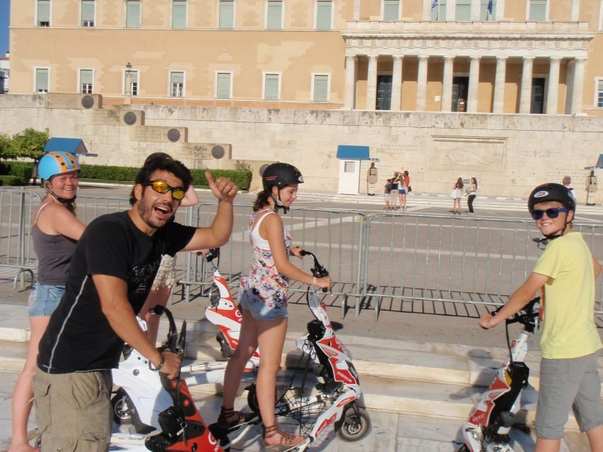 Athens Highlights by Electric Trikke Bike - Finishing in Monastiraki: Flea Market Energy and Plaka Again